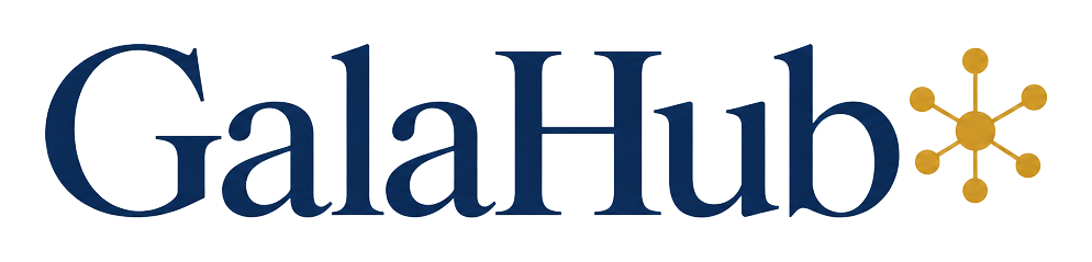 GalaHub – Farbig, transparent GalaHub Logo farbig mit transparentem Hintergrund